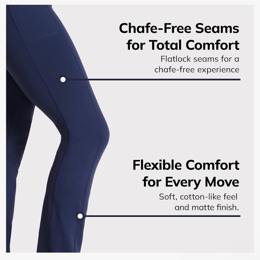 Skechers Navy Blue Activewear Leggings - Picture 8 of 8